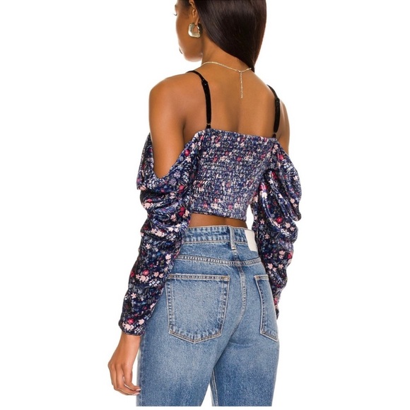 NWT Tularosa Maelie Top in Carmella Floral size small can fit up to medium - Picture 4 of 12